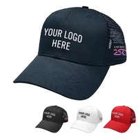 America250™ 6 Panel Trucker Cap... from ASI 61125 Hit Promotional Products /...
