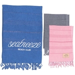 Stone Washed Demin Peshtemal Towel