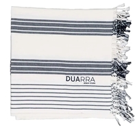 Ivory Shore Multi Stripe Peshtemal Towel
