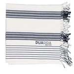 Ivory Shore Multi Stripe Peshtemal Towel