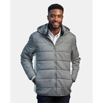 Nautica Men's Nautical Mile Hooded Puffer Jacket