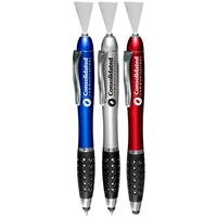 Gripper Stylus Pen with Led Light. 5.5" W x 0.6" H.... from ASI 39552 BEL Promo