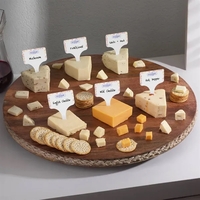 Single food stake with blank space for labeling flavors, ingredients, and......