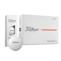 Titleist Velocity golf balls; Box contains 12 white balls and includes......
