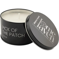 5.3 oz. Pick of the Patch Candle in a Black Metal... from ASI 74601 Calico