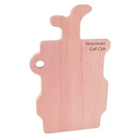 Wood Cutting Board - Golf Bag