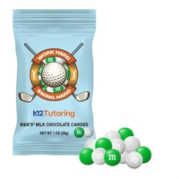 Golf - 1 oz. Color Choice M&M'S in Full Color Digibag... from ASI 44900 NC...