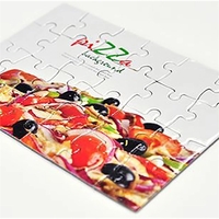 3.5" x 5" traditional puzzle with 24 customizable pieces.... from ASI 92531...