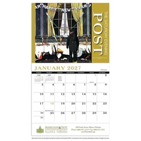 Saturday Evening Post Appointment Calendar - Stapled... from ASI 40480 Koozie...