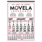 Skinner & Kennedy® Commercial 12-Sheet Calendar
