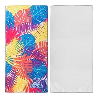 Discover the Promo Beach Towel-a vibrant, generous 30" x 60" accessory......
