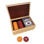 Hinge Lid Game Box, 7.375'' x 4.75'' x 3.0"