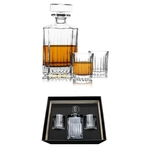 Straight Spirit Decanter Set, 3-piece Set
