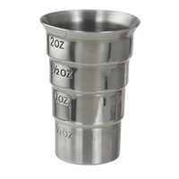 Bar Jigger Measuring Cup, Stainless Steel... from ASI 55450 Franmara Inc