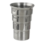 Bar Jigger Measuring Cup, Stainless Steel
