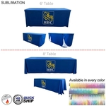48Hr Quick Ship - Sublimated PREMIUM Convertible Table Cloth