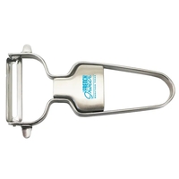 All stainless steel peeler is quick and efficient in peeling fruit... from...