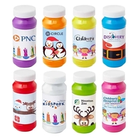 4 oz. Bubbles with Stock Holiday/Winter Theme Digital Label