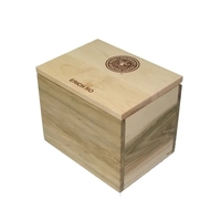 Solid wood presentation box with brass hinges.... from ASI 88156 Solid...