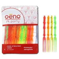 Hors d'Oeuvre Forks, 25 Count. Blank.... from ASI 55450 Franmara Inc