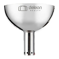 Stainless steel decanting funnel set with sediment screen and table stand.......