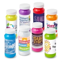 4 ounce bottle of bubbles with digitally printed label.... from ASI 63549...