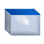 A3 PVC Clear Document Bag with Card Pocket