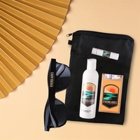 Kit includes sunscreen, aloe gel, natural beeswax lip moisturizer, &...