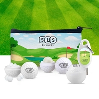 Golf Kit includes sunscreen, aloe vera gel, & golf ball-shaped mint... from...