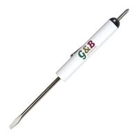 0.50"H x 6.00"W screwdriver with standard blade (flat head) and Phillips......
