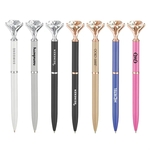 Bling Brass Twist-Action Ballpoint