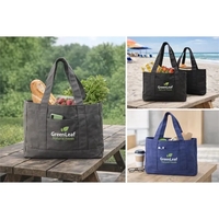 Dockside Stonewashed Tote - Price includes one color, one position... from...