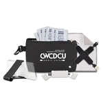 10 pcs Cleaning and Charging Tech Kit in Black Mesh Zipper P