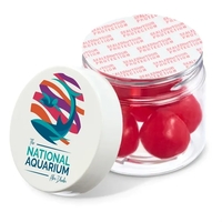 This 2 oz jar includes a full-color digital imprint directly on... from ASI...