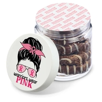 This 8 oz jar features a full-color digital imprint directly on... from ASI...