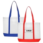 Trim-Colored Water-Resistant Tote Bag
