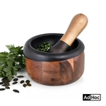 AdHoc® CRUSH Mortar & Pestle - Acacia