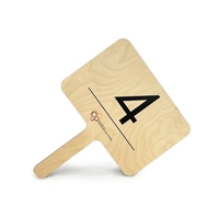 Wood Auction Paddle