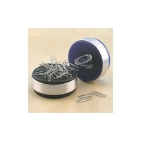 Magnetic paper clip holder with silver ring design.... from ASI 88156 Solid...