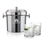 Milano Ice Bucket & Waldorf On-the-Rocks Set