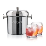 Milano Ice Bucket & Ritz On-the-Rocks Set