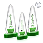 Cheswick VividPrint™ Award on Alberton Base - Green