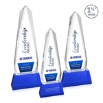 Cheswick VividPrint™ Award on Entwhistle Base - Blue