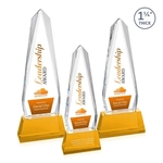 Cheswick VividPrint™ Award on Entwhistle Base - Amber