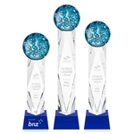 Addison Award on Toscana Base - Blue