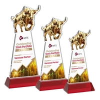 Raging Bull VividPrint™ Award on Hartford Base - Red... from ASI 84592 St...