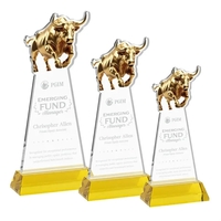 Raging Bull Award on Hartford Base - Gold... from ASI 84592 St Regis Group /...