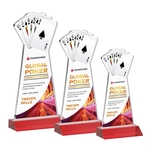 Poker VividPrint™ Award - Red