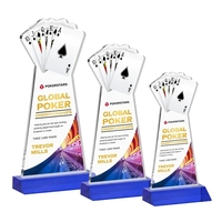 Poker VividPrint™ Award - Blue