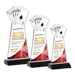 Poker VividPrint™ Award - Black